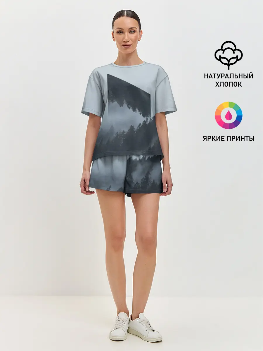 Женская пижама с шортами / Атмосфера