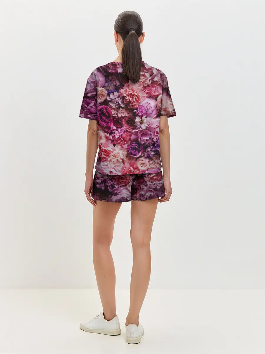 Женская пижама с шортами / ROSE | РОЗЫ