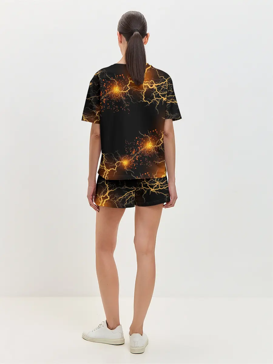 Женская пижама с шортами / BENDY LOGO