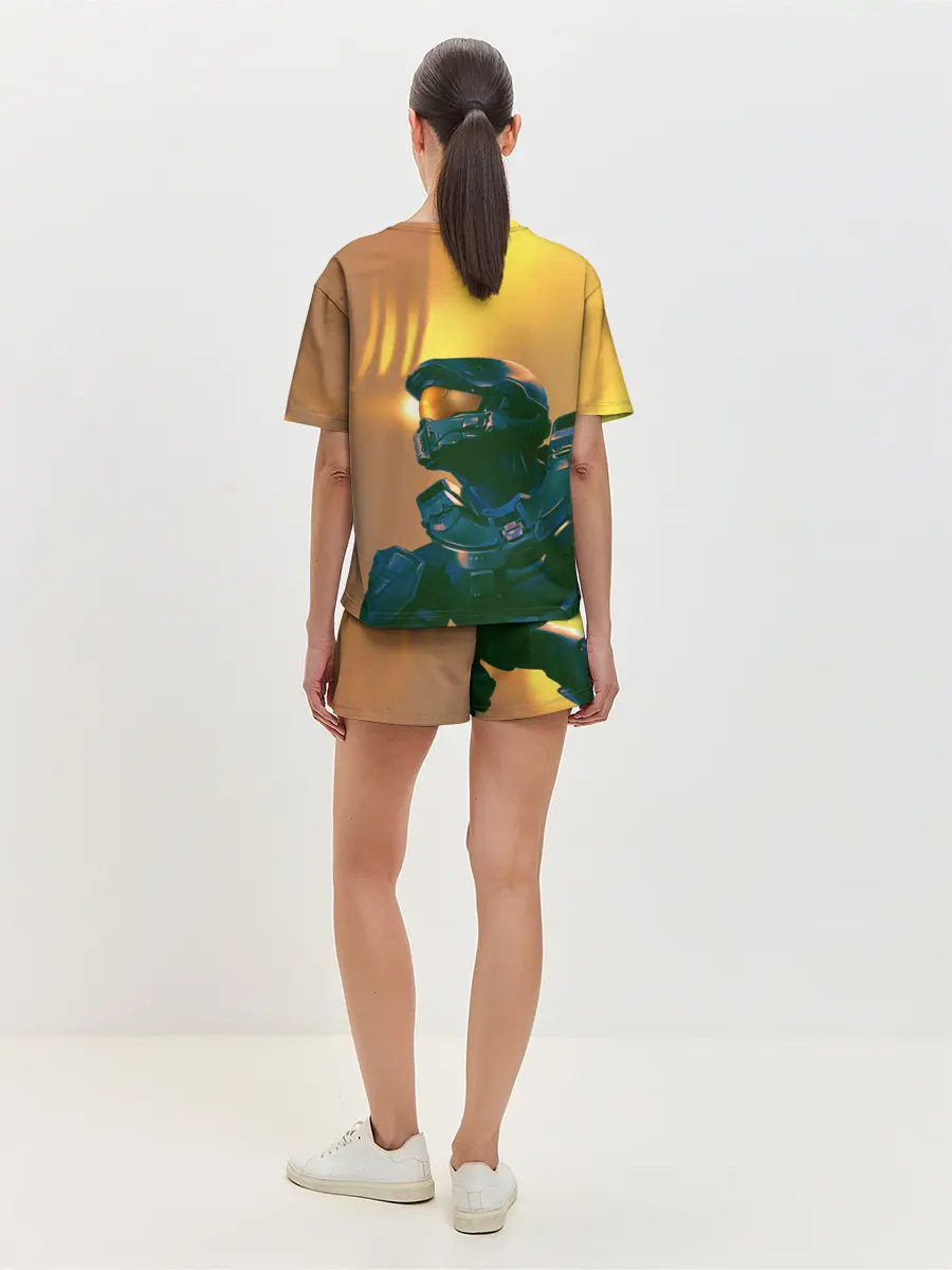 Женская пижама с шортами / Мастер Чиф | Halo