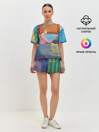 Женская пижама с шортами / Магическая Битва