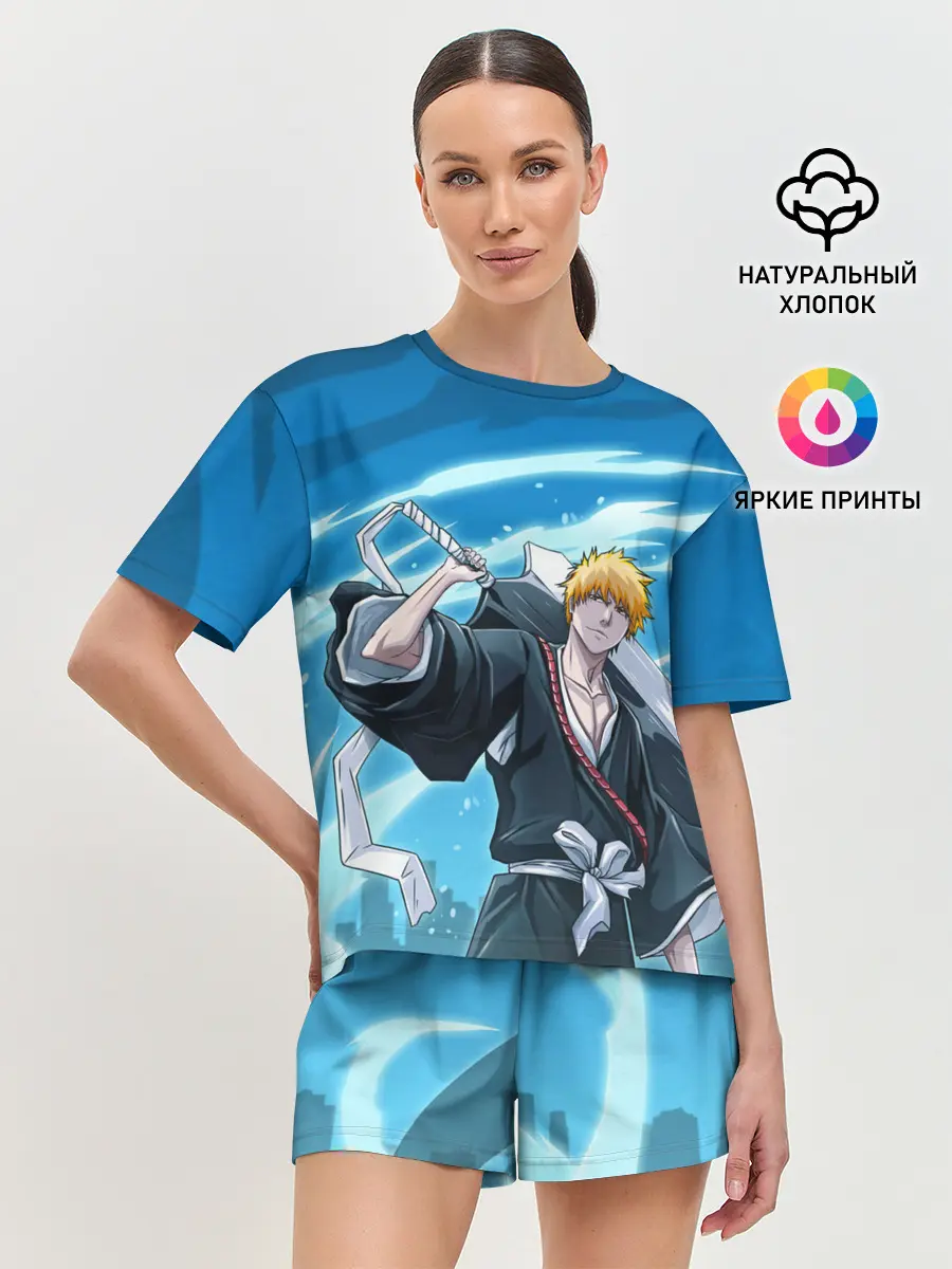 Женская пижама с шортами / Bleach-Ichigo