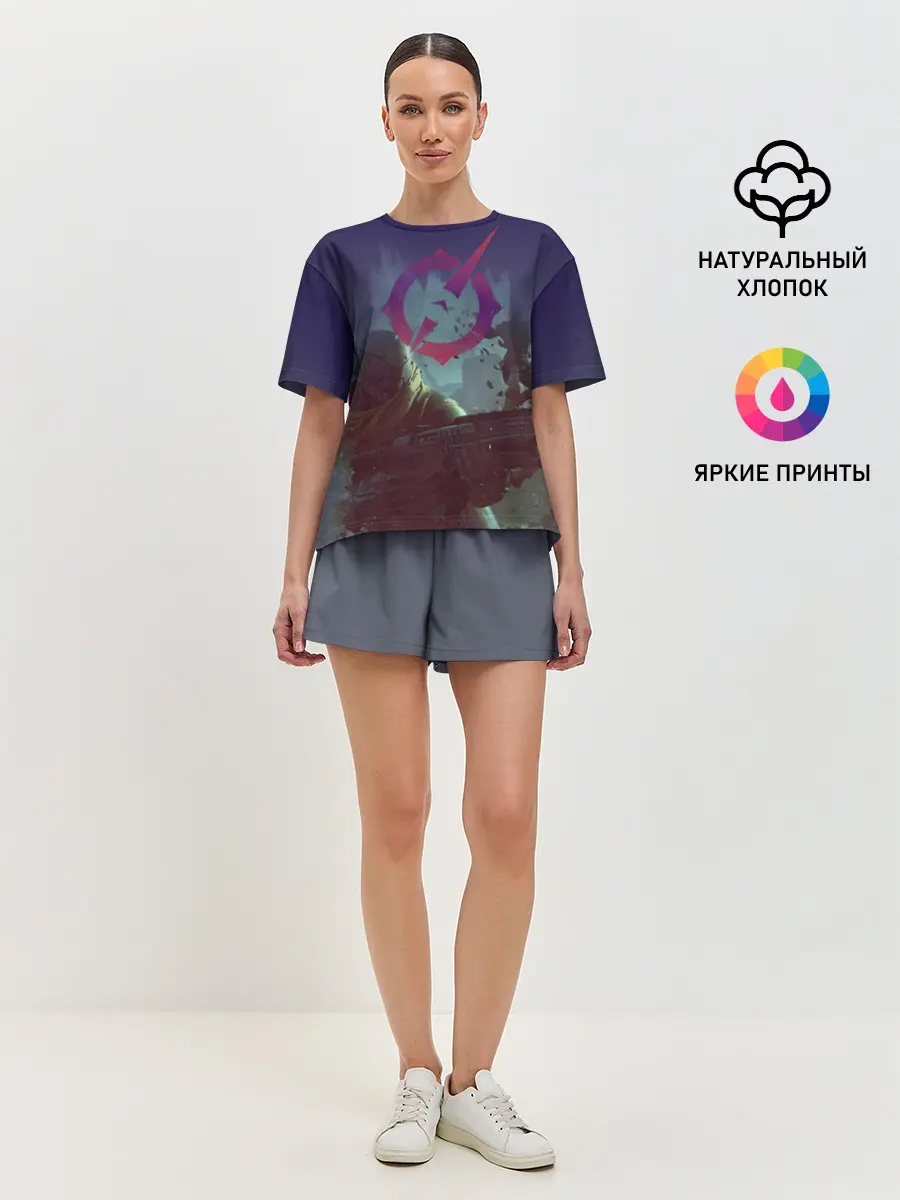 Женская пижама с шортами / Outriders