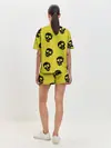Женская пижама с шортами / Yellow Skulls
