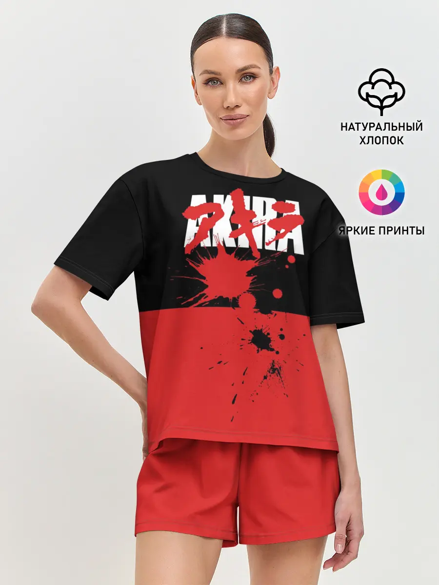 Женская пижама с шортами / Akira