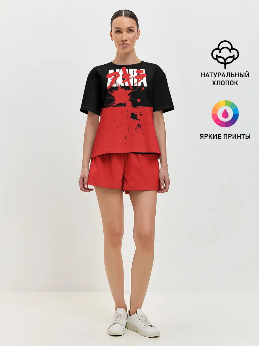 Женская пижама с шортами / Akira