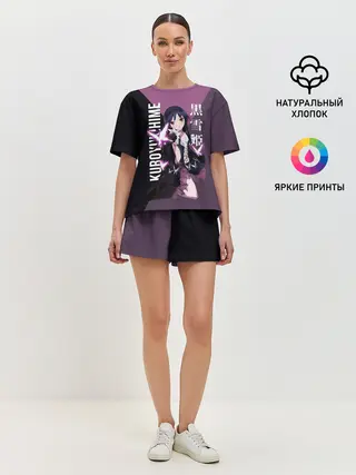 Женская пижама с шортами / Черноснежка / Kuroyukihime