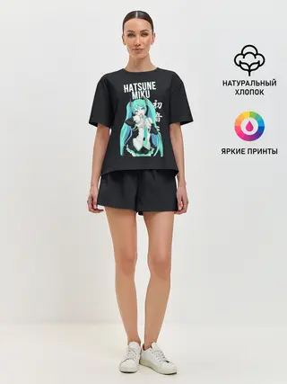Женская пижама с шортами / Hatsune Miku / Хацунэ Мику