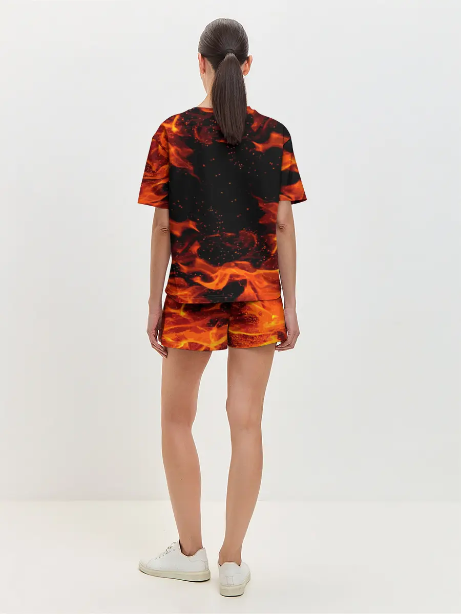 Женская пижама с шортами / СЕКТОР ГАЗА / ЖИЗНИ ПО КАЙФУ