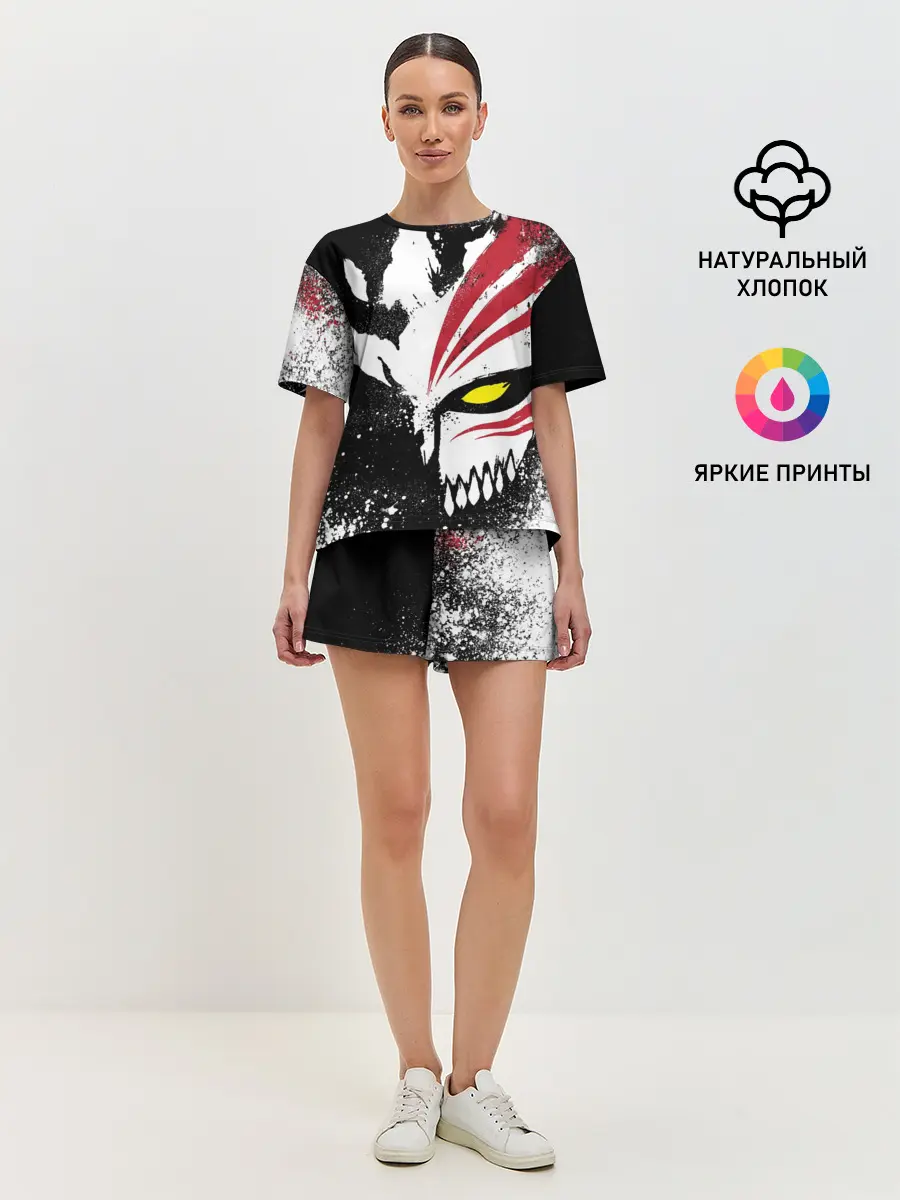 Женская пижама с шортами / БЛИЧ МАСКА | BLEACH