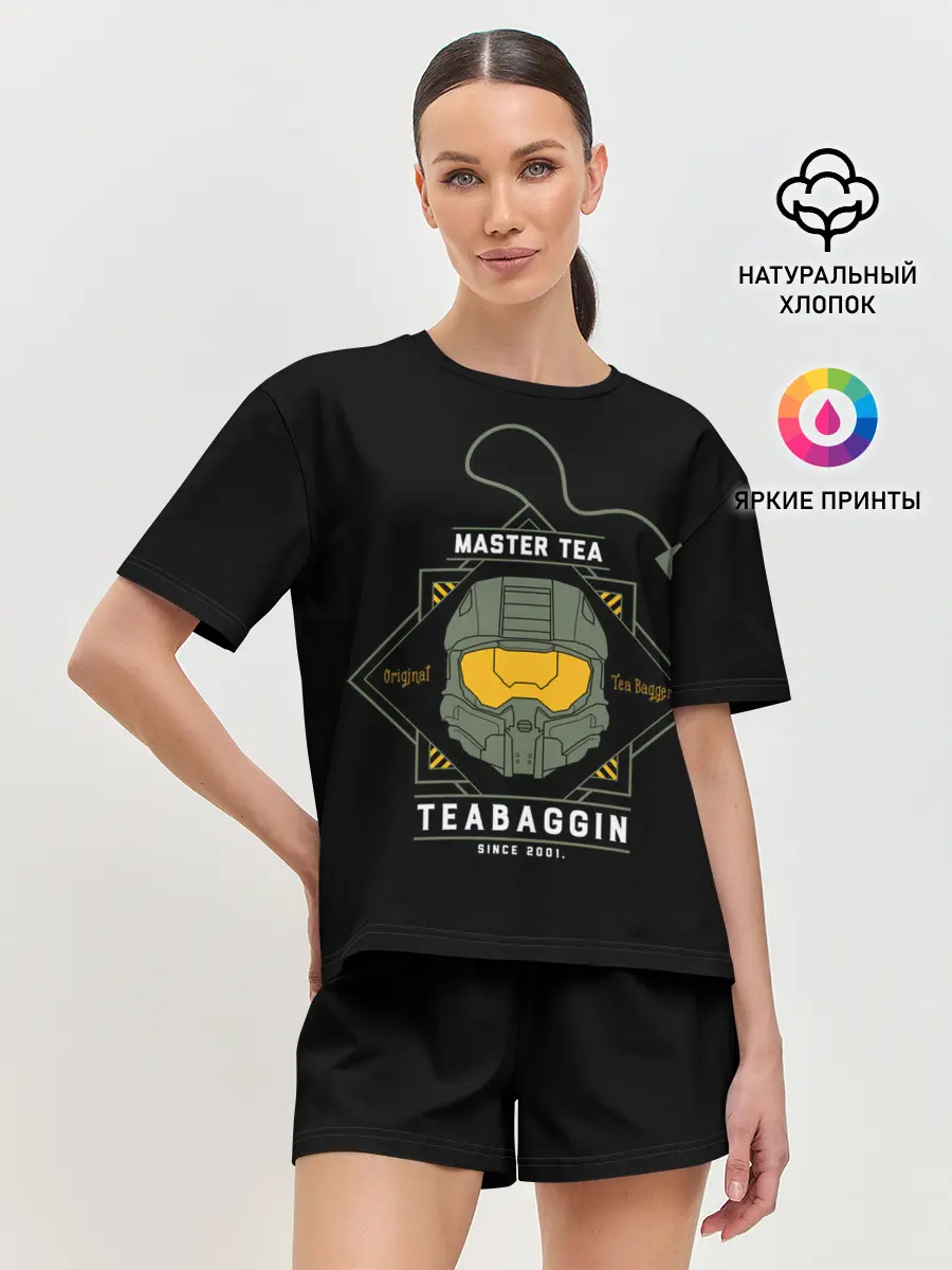 Женская пижама с шортами / Master tea