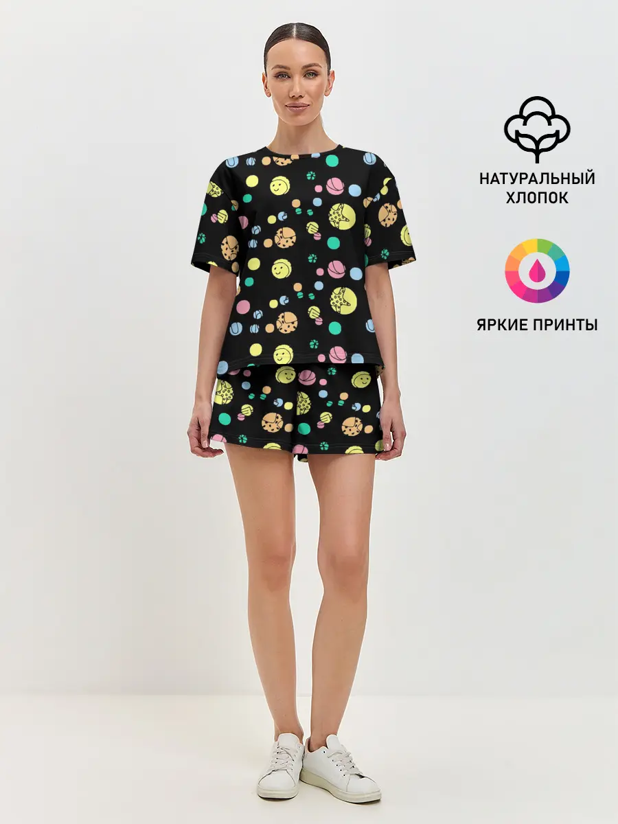 Женская пижама с шортами / Отдых