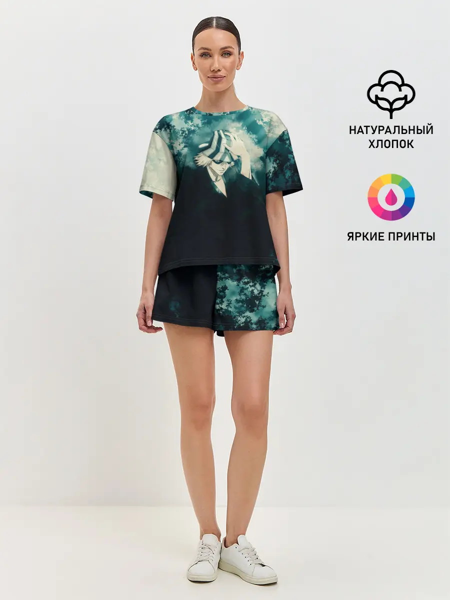 Женская пижама с шортами / Bleach | Кискэ Урахара