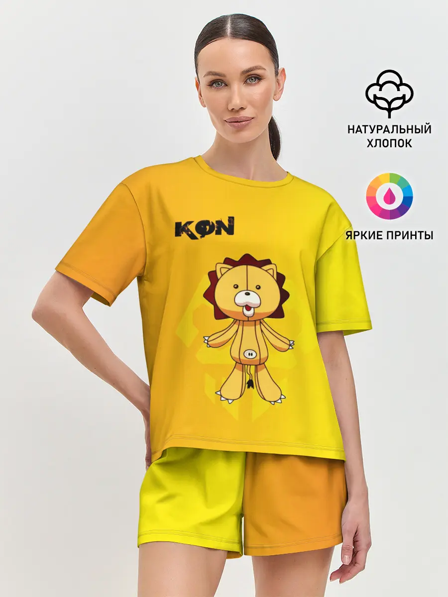 Женская пижама с шортами / Kon Bleach