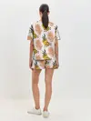 Женская пижама с шортами / Абстрактные ветви - узор