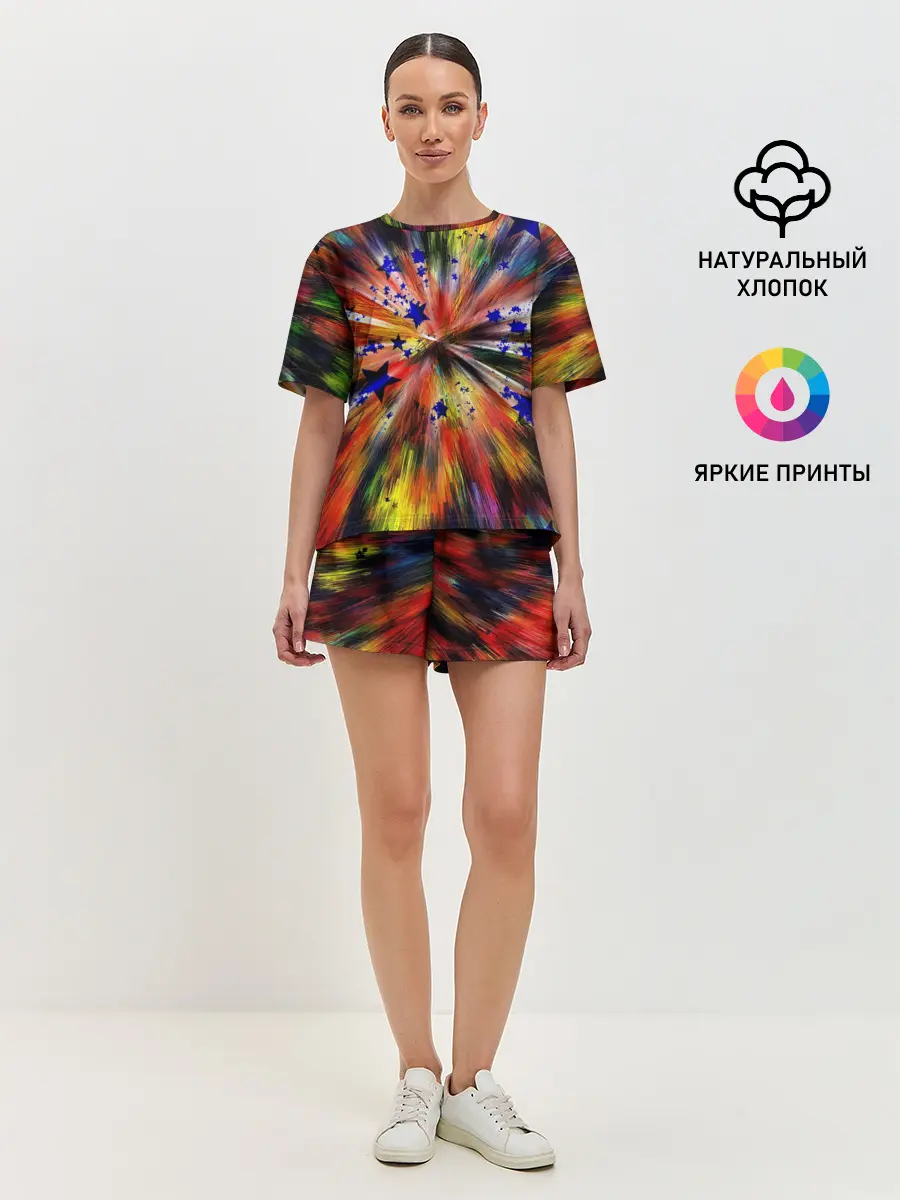 Женская пижама с шортами / Звездный путь