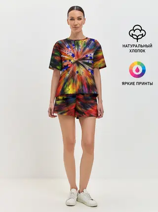 Женская пижама с шортами / Звездный путь