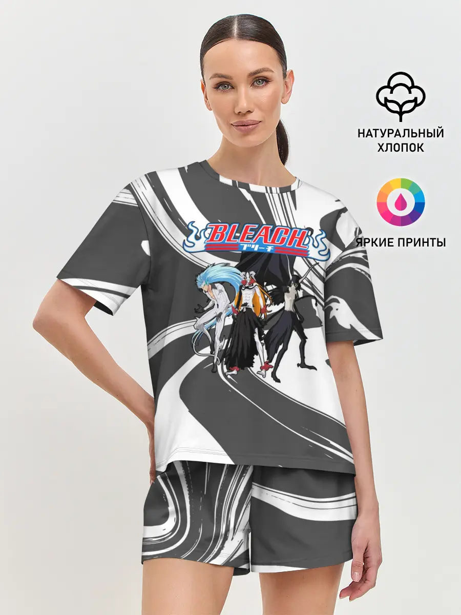 Женская пижама с шортами / Блич Манга