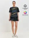 Женская пижама с шортами / 3D luxury gold