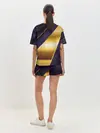 Женская пижама с шортами / 3D luxury золото