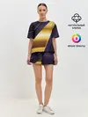 Женская пижама с шортами / 3D luxury золото
