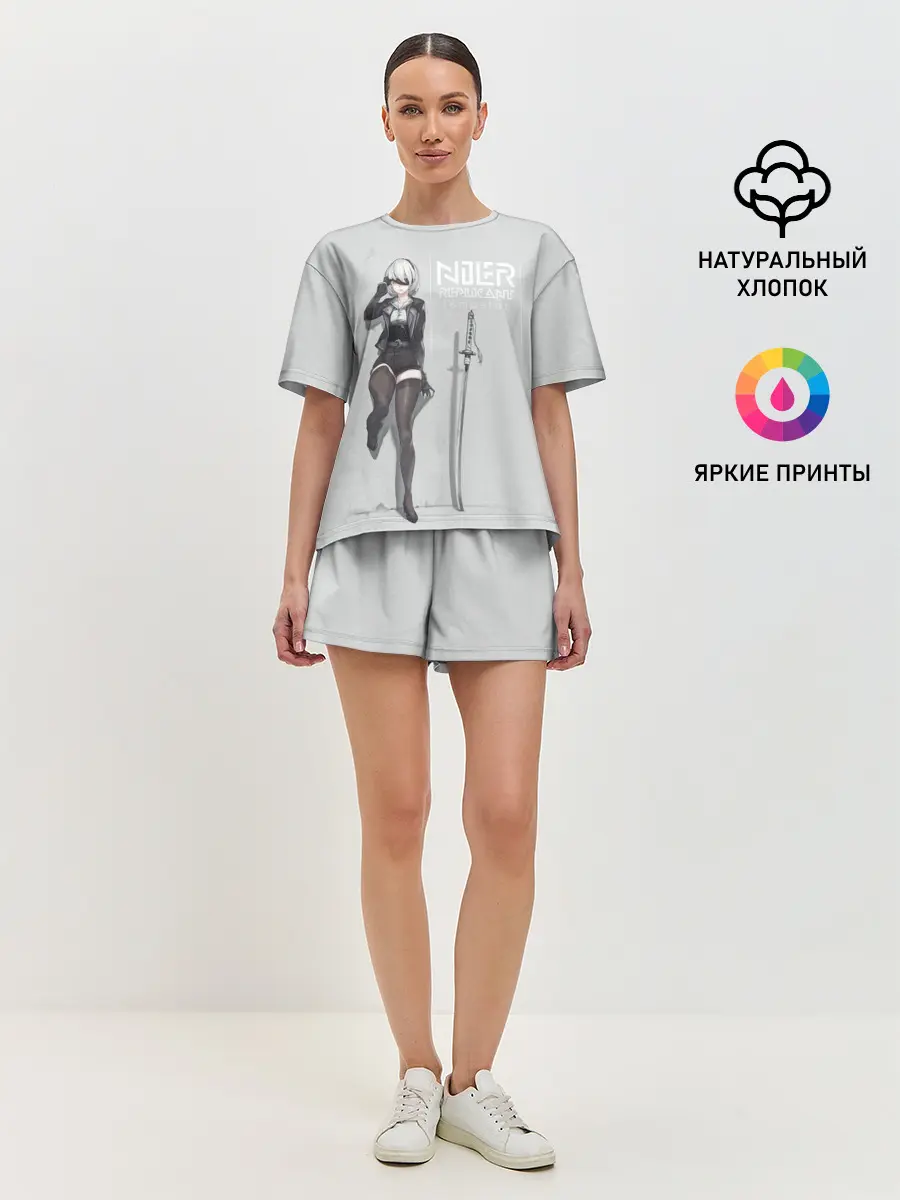 Женская пижама с шортами / NIER REPLICANT REMASTER