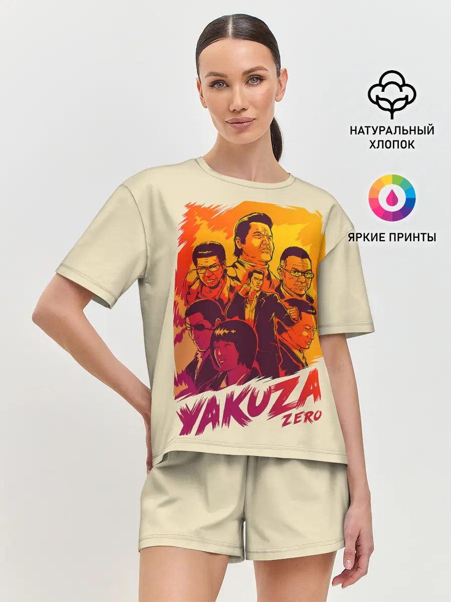 Женская пижама с шортами / Ykuza Zero