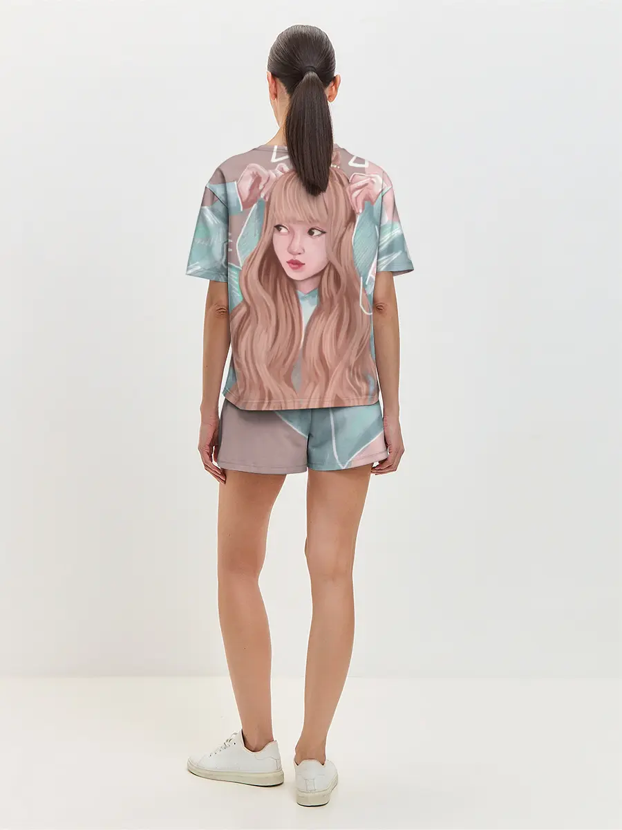 Женская пижама с шортами / Лиса Манобан