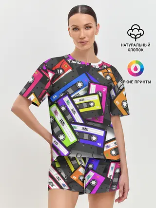 Женская пижама с шортами / OLD SCHOOL