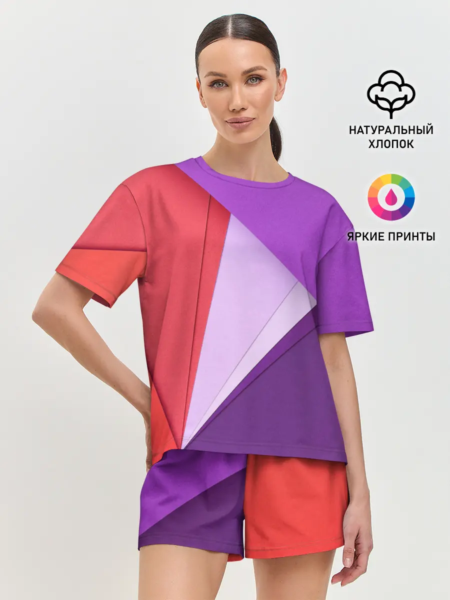 Женская пижама с шортами / ORIGAMI