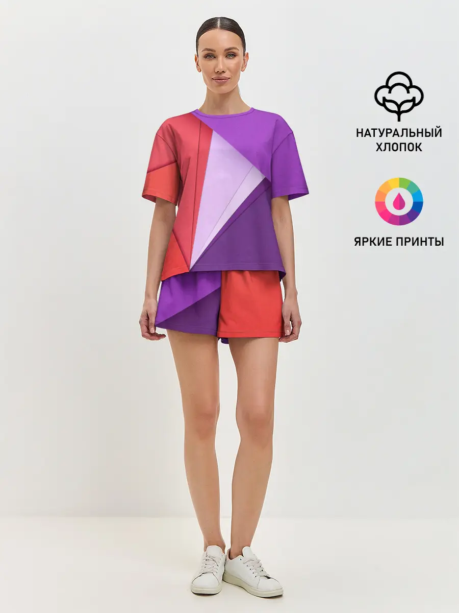 Женская пижама с шортами / ORIGAMI