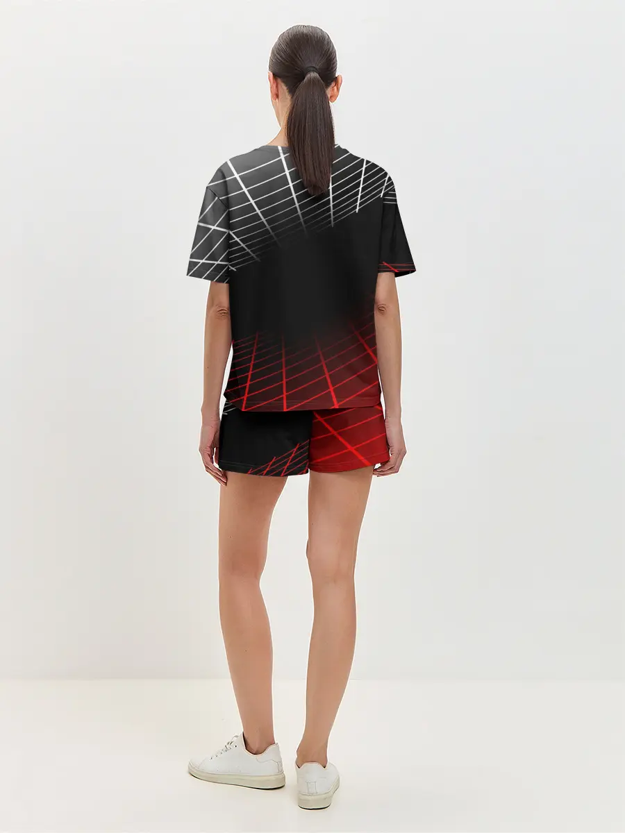 Женская пижама с шортами / HONDA / ХОНДА / СЕТКА