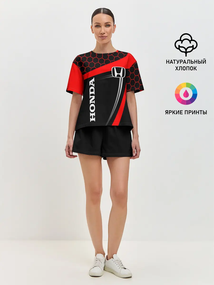 Женская пижама с шортами / HONDA / ХОНДА / SPORT