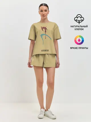 Женская пижама с шортами / Reaper of souls