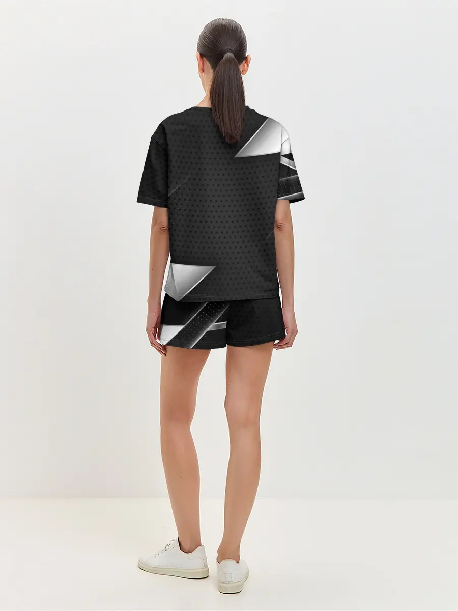 Женская пижама с шортами / NISSAN / НИССАН / МЕТАЛЛ