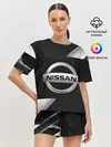 Женская пижама с шортами / NISSAN / НИССАН / МЕТАЛЛ