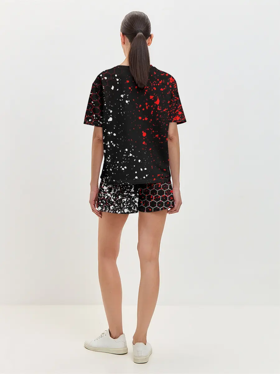 Женская пижама с шортами / NISSAN GT-R / НИССАН GTR