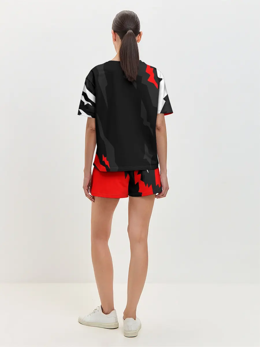 Женская пижама с шортами / NISSAN GT-R / GODZILLA