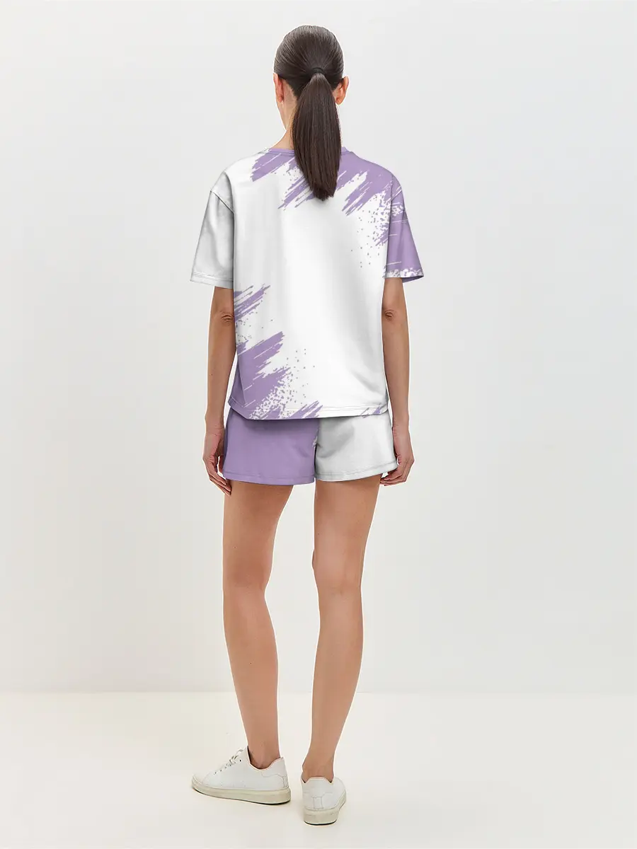 Женская пижама с шортами / ЧЕРЕПАШКИ НИНДЗЯ - ДОНАТЕЛЛО