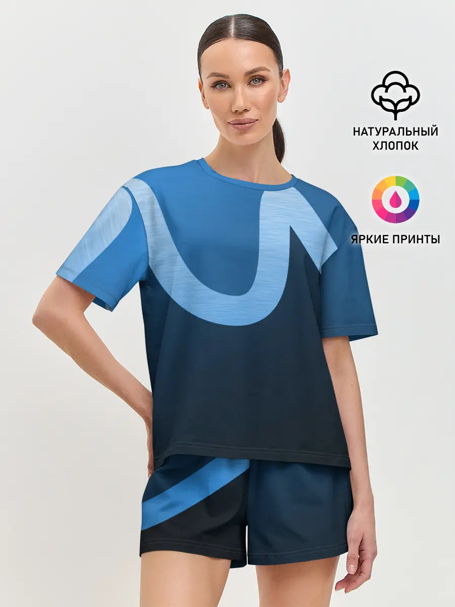 Женская пижама с шортами / WAVE