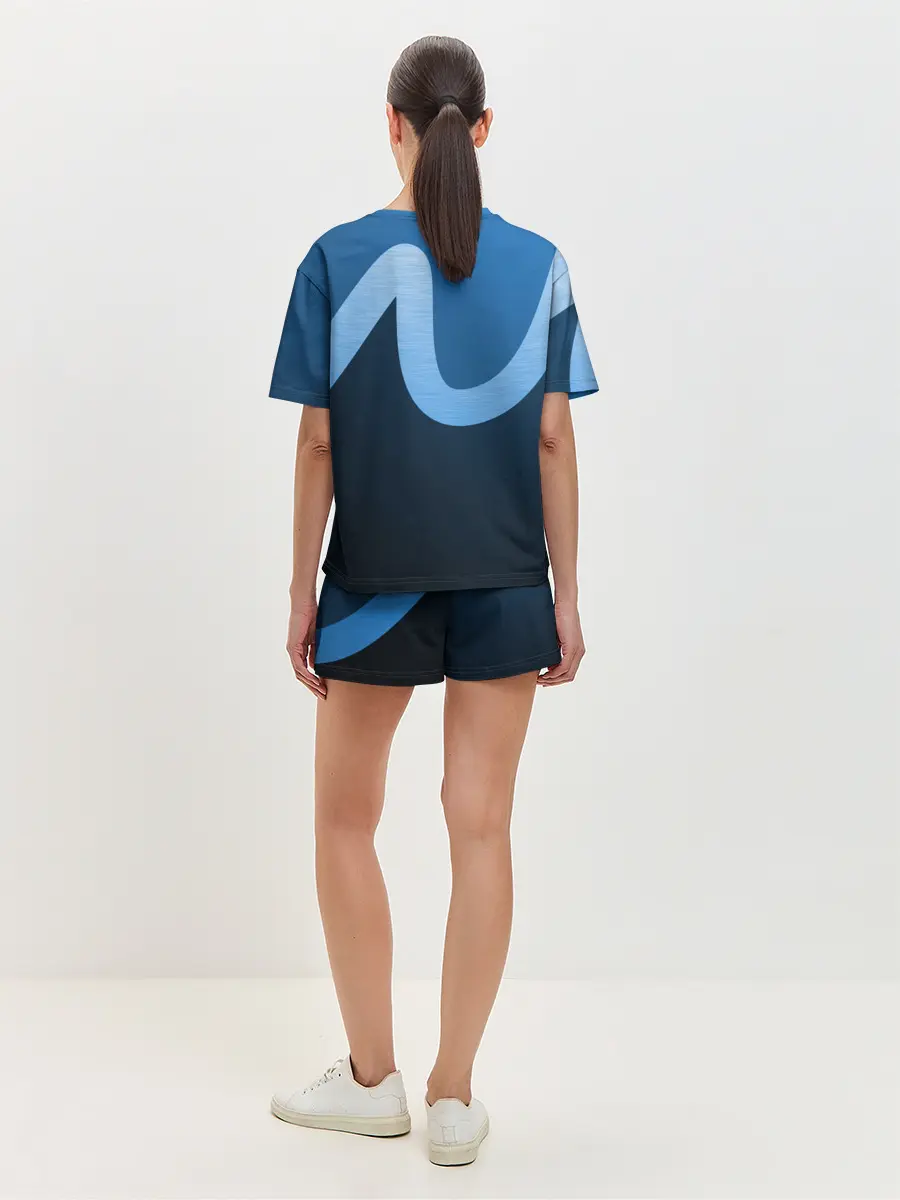 Женская пижама с шортами / WAVE