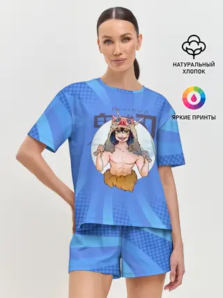 Женская пижама с шортами / Иноске Хашибира Kimetsu no Yaiba