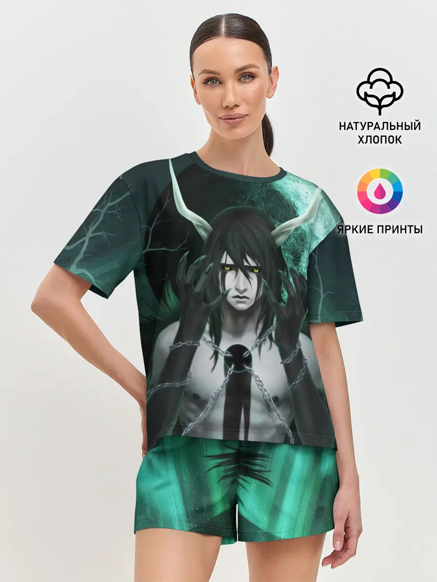 Женская пижама с шортами / Ulquiorra Schiffer Bleach