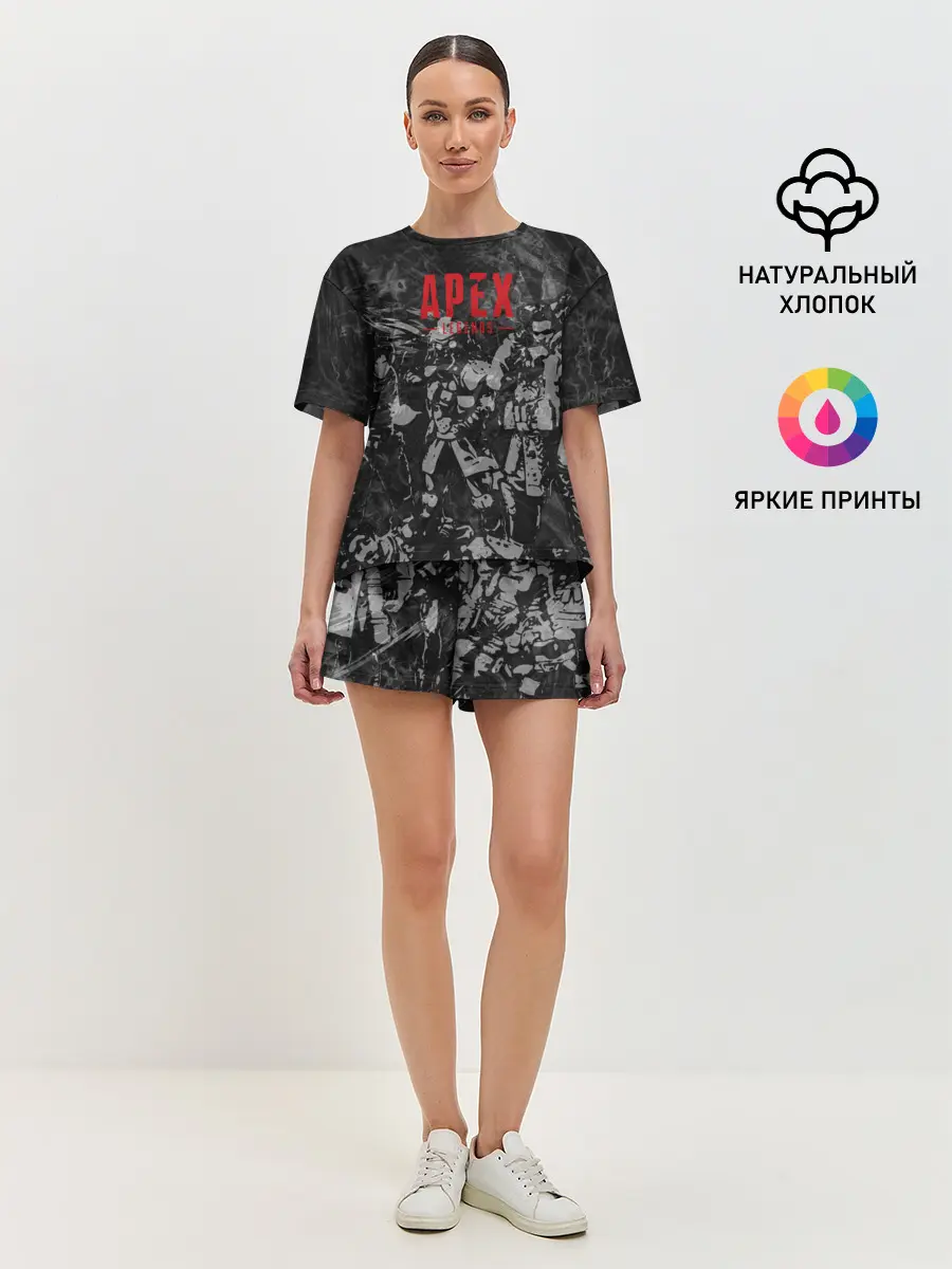 Женская пижама с шортами / Apex Legends / Легенды Апекса