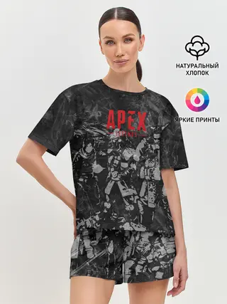 Женская пижама с шортами / Apex Legends / Легенды Апекса