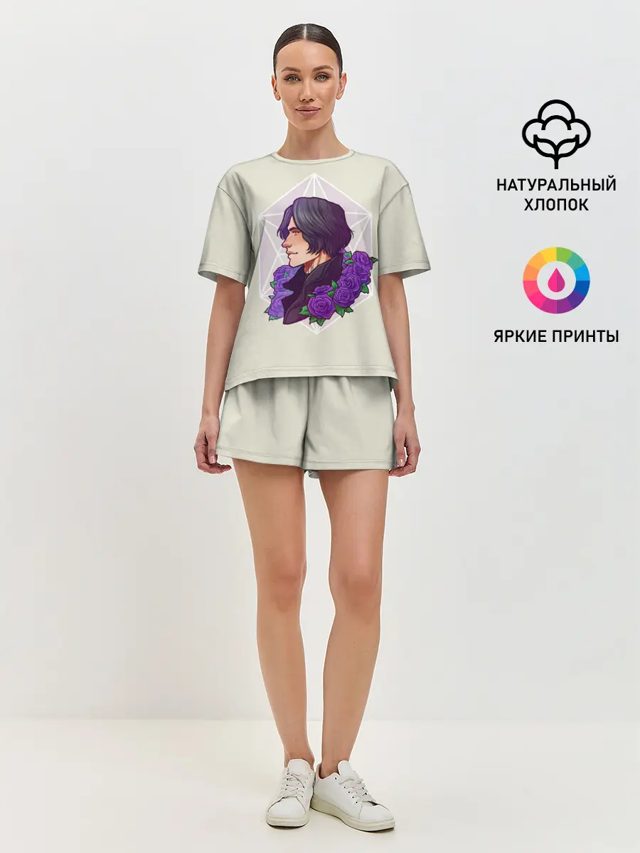 Женская пижама с шортами / Ви | DMC