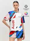 Женская пижама с шортами / AUDI / АУДИ / SPORT