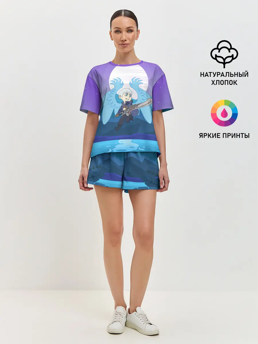 Женская пижама с шортами / Nero anime