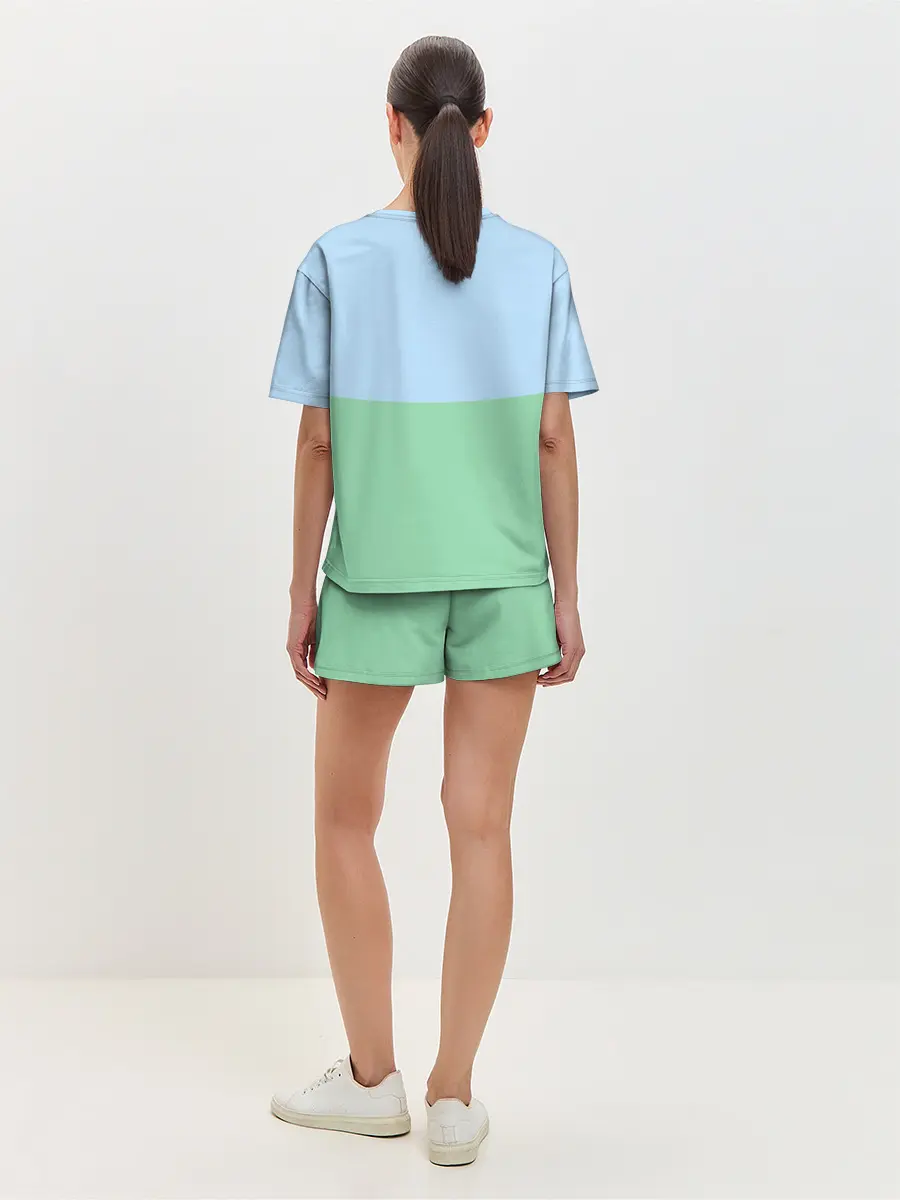 Женская пижама с шортами / Милый Корги