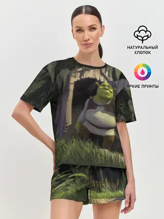 Женская пижама с шортами / Somebody Once Told Me